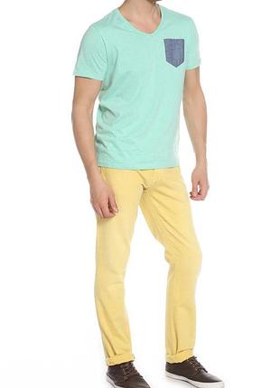 Джинсы guess (usa), желтого цвета.