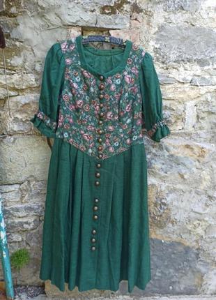 Платье винтаж баварское гобелен
