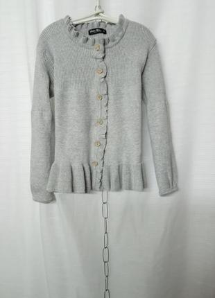 Оригинальная катоновая трикотажная кофточка 🌼 korea