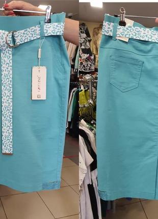 Спідниця стрейч котон туреччина  юбка коттоновая