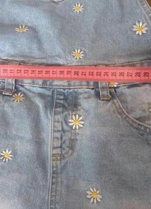 Супер красивый джинсовый комбинезон 152р.3 фото