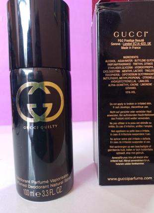 Gucci guilty дезодорант оригинал !1 фото