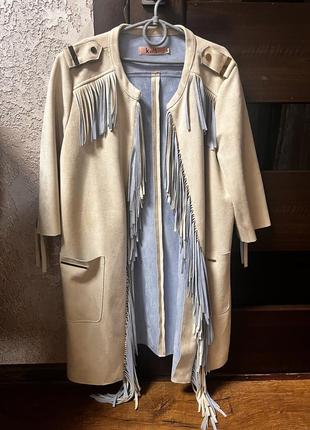 Куртка, пальто, джемпер, пиджак замш