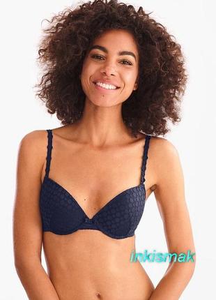 Темно-синій 80c ліф бюстгальтер c&a германія
