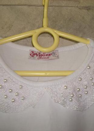 Блузка для дівчинки viollen туреччина2 фото