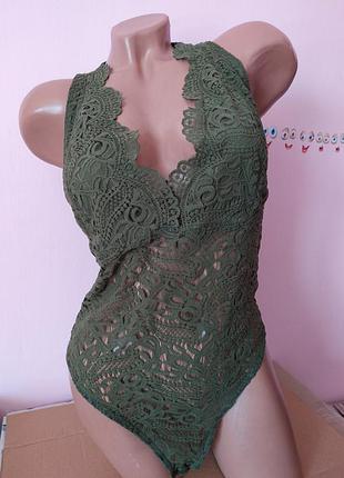 Красивое кружное боди topshop, eur 40