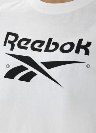 Футболка reebok, біла футболка reebok ha57393 фото