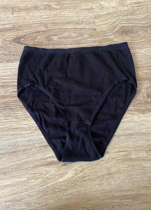 Шикарні, котонові, трусики, базазові, чорного кольору, від бренду: the lingerie c&a 👌