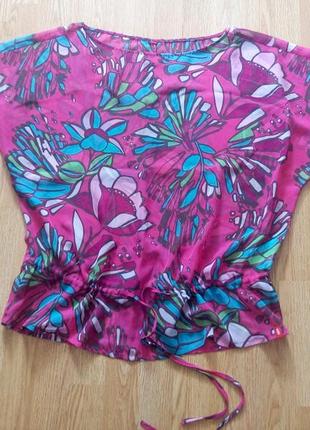 Летняя брендовая шифоновая блуза,футболка
esprit