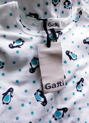 Пижама в пингвинчиках,футболка шорты 100% хлопок4 фото