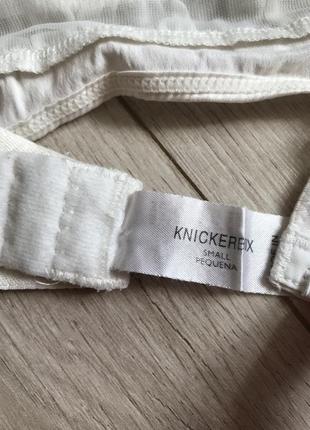 Ніжний пояс підв'язки для панчіх із шовком knickerbox by ann summers6 фото