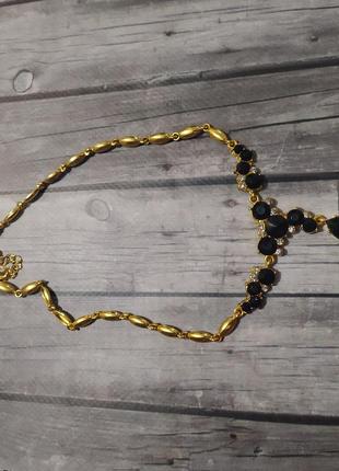 Намисто метал кристали