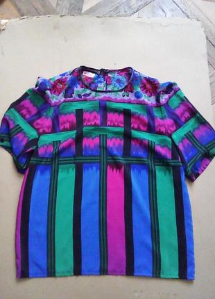 Яркая  блузка ретро германия