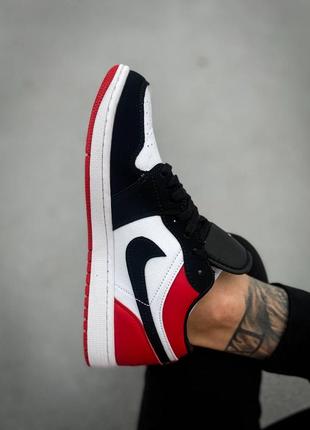 Кроссовки nike jordan 1 low berd мужские найк аир форс 1 черные кроссовки весна nike air force 1 кожаные красные черные кроссовки8 фото