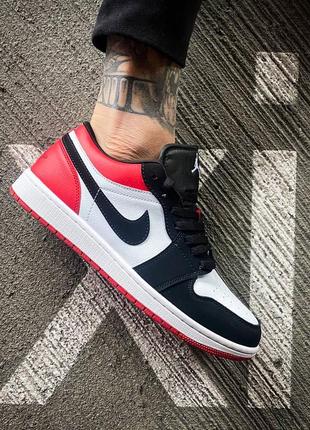 Кроссовки nike jordan 1 low berd мужские найк аир форс 1 черные кроссовки весна nike air force 1 кожаные красные черные кроссовки6 фото