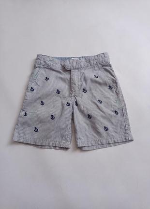 Gymboree. хлопковые шорты c якорями. 3 года.