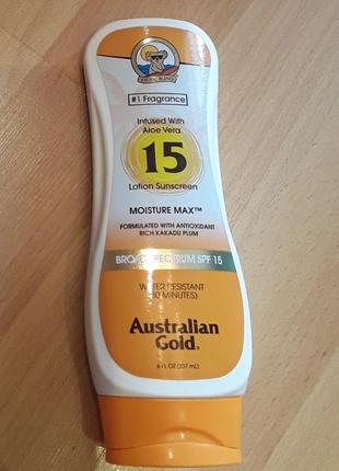 Солнцезащитный лосьон для великолепного загара australian gold spf 15(сша) оригинал6 фото