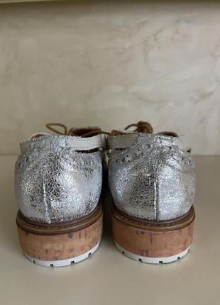 Кожаные ботинки оксфорд5 фото
