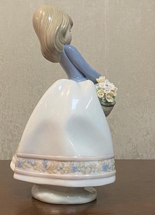 Порцелянова статуетка lladro «майські квіти».5 фото