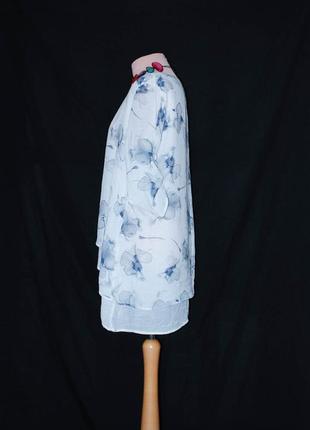 Блуза туника удлинённая с хвостами широкие бёдра хвосты широкими бёдрами двойная длинная8 фото