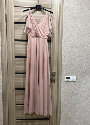 Вечірнє плаття сукня на випуск з поясом