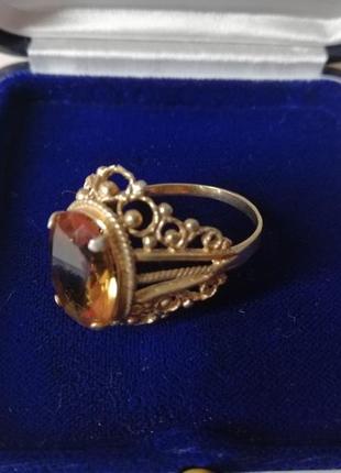 Кольцо ссср серебро 875 пробы.