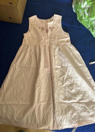 H&amp;m платье летнее на 122 см