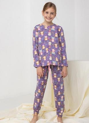 Пижама с штанами для девочки 5908