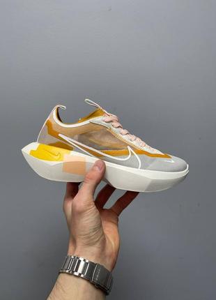 Nike vista lite популярні кросівочки найк віста в сітку легкі на літо весну помаранчеві кольорові летние лёгкие кроссовки оранжевые в сетку3 фото