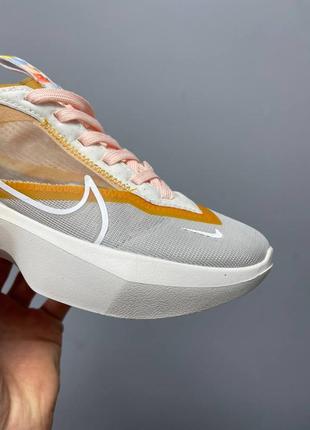 Nike vista lite популярні кросівочки найк віста в сітку легкі на літо весну помаранчеві кольорові летние лёгкие кроссовки оранжевые в сетку5 фото