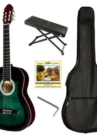 Набор гитара классическая bandes cg-821 gls + чехол + подставка + струны
