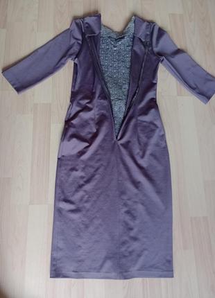 Нарядное платье, коричневый цвет3 фото