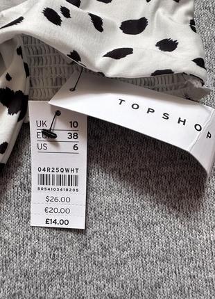 Topshop верх купальник бандо жатка резинка топ широкий новый6 фото