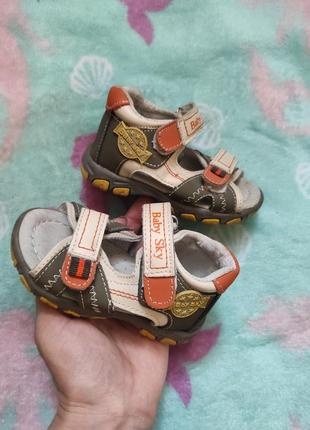 Босоножки baby sky размер 22 13,5 см