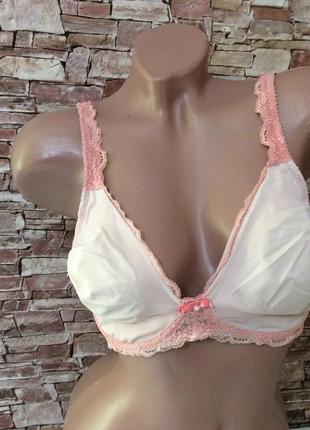 Бюстгальтер без поролона лиф без косточек р.90d