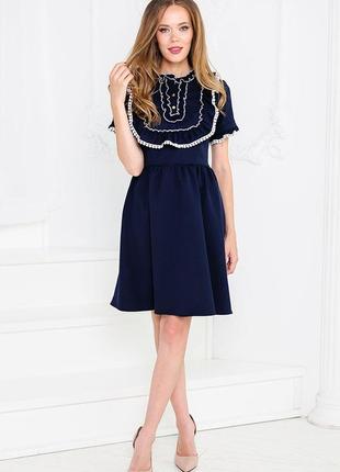 Платье женское темно-синее 121891l gl_55