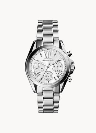 Michael kors mini bradshaw stainless steel 36mm chronograph watch