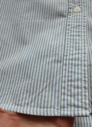 Стильная рубашка в полоску tommy hilfiger8 фото