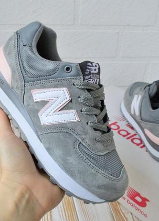 Крутые женские замшевые кроссовки new balance