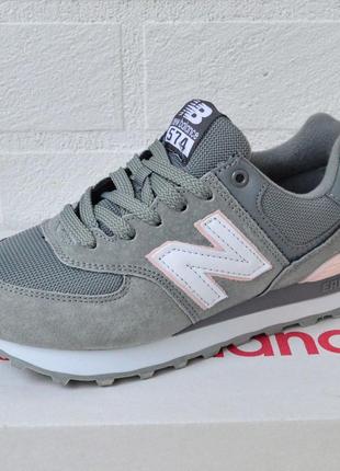 Крутые женские замшевые кроссовки new balance2 фото