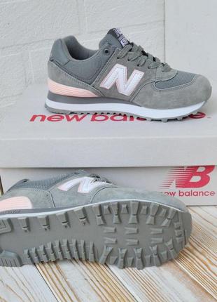 Крутые женские замшевые кроссовки new balance5 фото