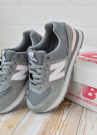 Крутые женские замшевые кроссовки new balance7 фото