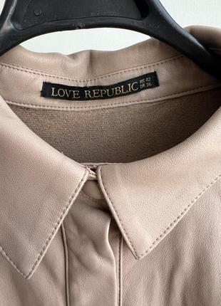 Комбинезон love republic кожаный комбинезон-брюки6 фото