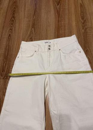 Белые джинсы pull&bear размер406 фото