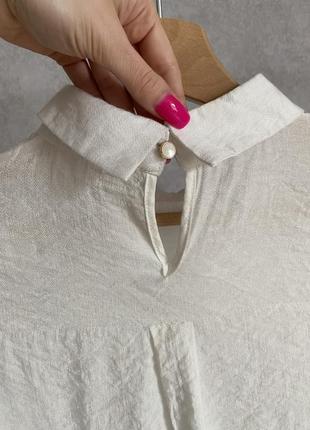 Блуза женская молочная шерсть5 фото