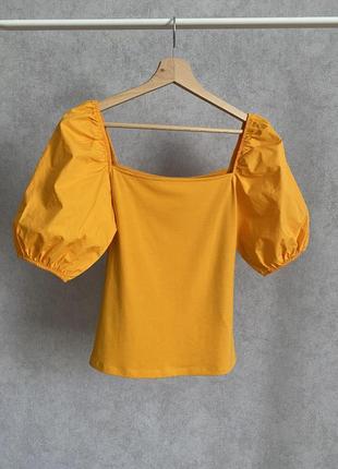 Блуза футболка помаранчева5 фото