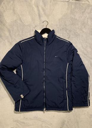 Винтажная куртка nike двухсторонняя