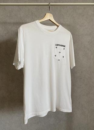Converse біла футболка s оригінал
