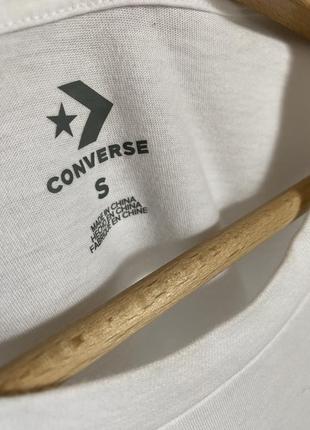 Converse белая футболка s оригинал3 фото