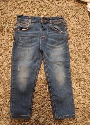 Джинси zara 18/24 92 см